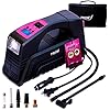 Electric Air Compressor Tire Inflator AC/DC Portable for Car – DC 12V, Home – AC 110V, Upscale, with Digital Pressure Gauge, Air Pump for Car Tires, Motorcycle, Bike, Basketball and More