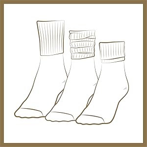 turn cuff socks, cute socks, socks with heels, crew socks women, 