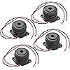 Active Electronic Buzzer Alarm Sounder Continuous 90dB Beep Speaker DC12V 4Pcs