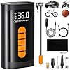 Tire Inflator Portable Air Compressor, 150PSI Air Pump for Car Tires,Cordless Portable Tire Inflator for Car Electric Tire Pump with Digital Pressure Gauge LED Light for Car, Motorcycle, Bicycle,Ball