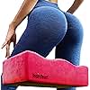 YESINDEED The Original Brazilian Butt Lift Pillow – Dr. Approved for Post Surgery Recovery Seat – BBL Foam Pillow + Cover Bag Firm Support Cushion Butt Support Technology - Pink