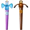TalkTools Jiggler - Chewable Oral Facial Massager - Oral Sensory Massager - Calming Motor Therapy for Kids - Unicorn/Sloth - Set of 2