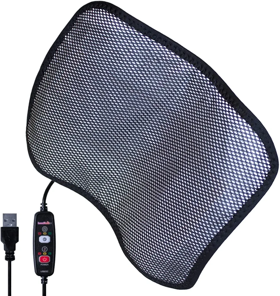 Incredi-Heat - USB Heating Pad by Cabeau - Infrared Heat Therapy to Ease Muscle Strain, Relieve Pain, and Provide Targeted Compressed Heat - Compact, for On-The-Go Use