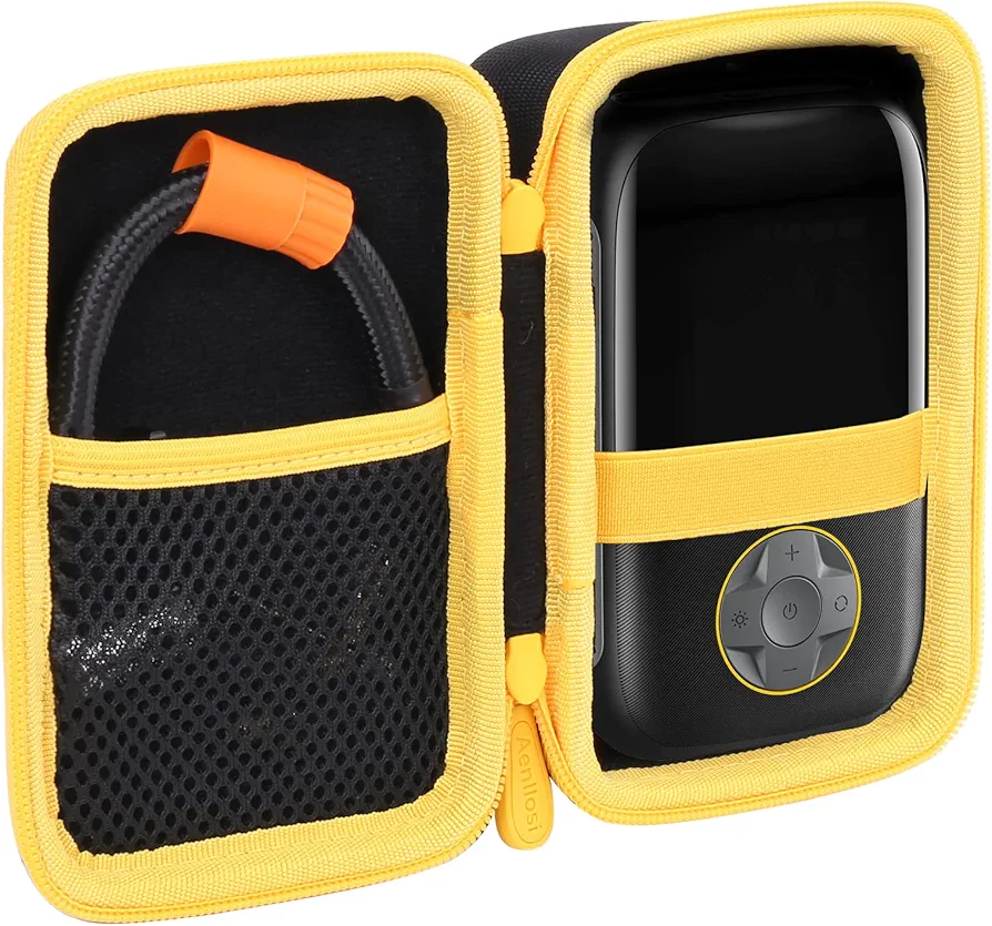 Aenllosi Hard Travel Case Compatible with Fanttik X8 Portable Tire Inflator,Air Compressor Organizer for Air Tube and Adaptor(Only Case)