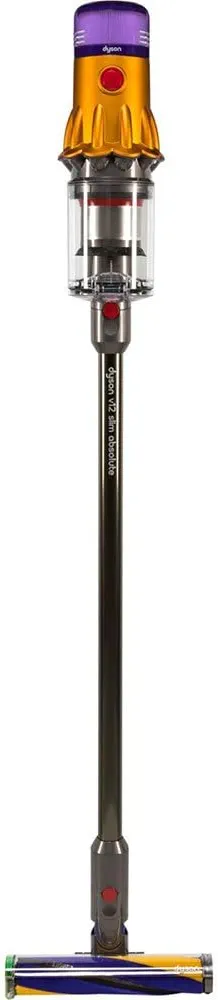 Dyson Premium V12 Slim Absolute Cordless Vacuum Cleaner Nickel Satin Yellow Gloss