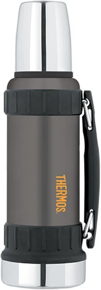Thermos Work Series Beverage Bottle, 40-Ounce, Gunmetal Gray