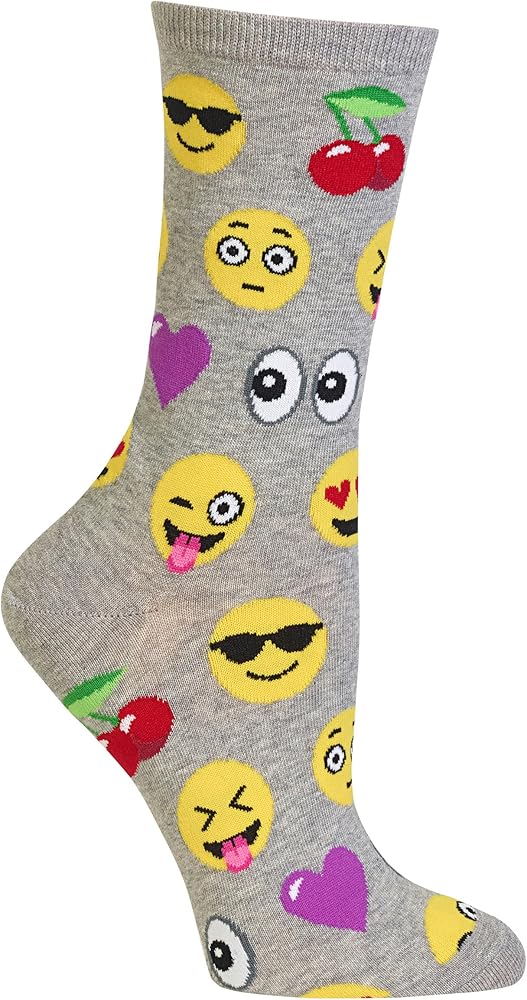 Hot Sox Women's Fun Pop Culture & Celebration Crew Socks