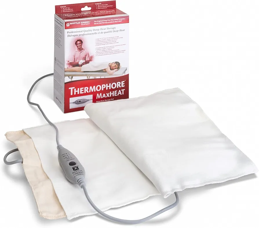 Thermophore MaxHeat Arthritis Pad Moist Heating Pad Size Large 14" x 27" - Model 155
