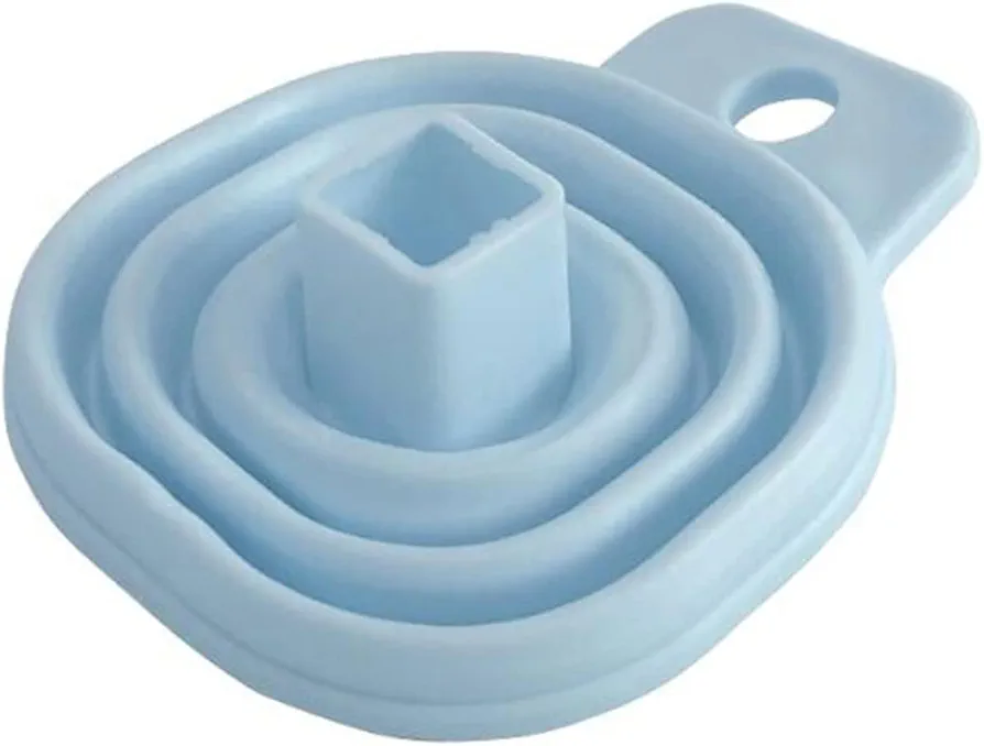 Kitchen Funnel Mini Foldable Funnel Silicone Collapsible Funnel Folding Portable Funnels Be Hung Household Liquid Dispensing Kitchen Tools
