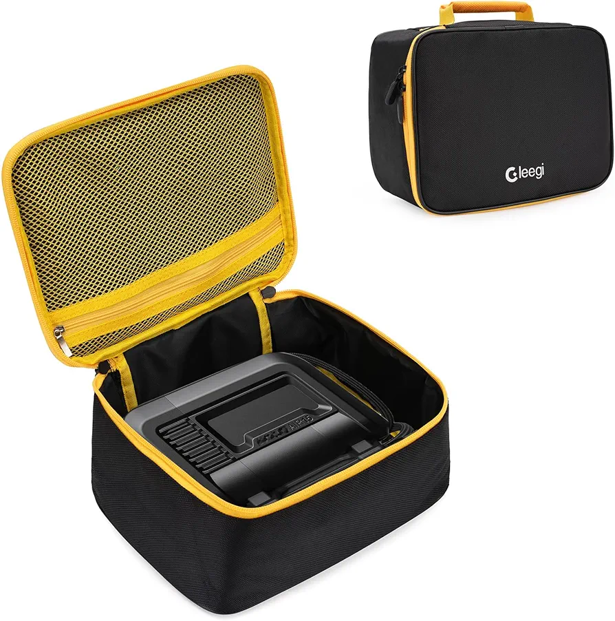 Tire Inflator Bag Compatible with NOCO AIR10/AIR15/AIR20, Carrying Case Storage Holder Organizer for Portable Air Compressor Pump