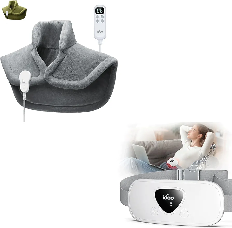 iDOO Portable Heating Pad & Heating Pad for Neck