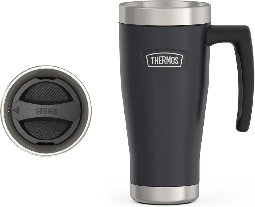 THERMOS, ICON Series, Stainless Steel Mug, Granite, 16 oz
