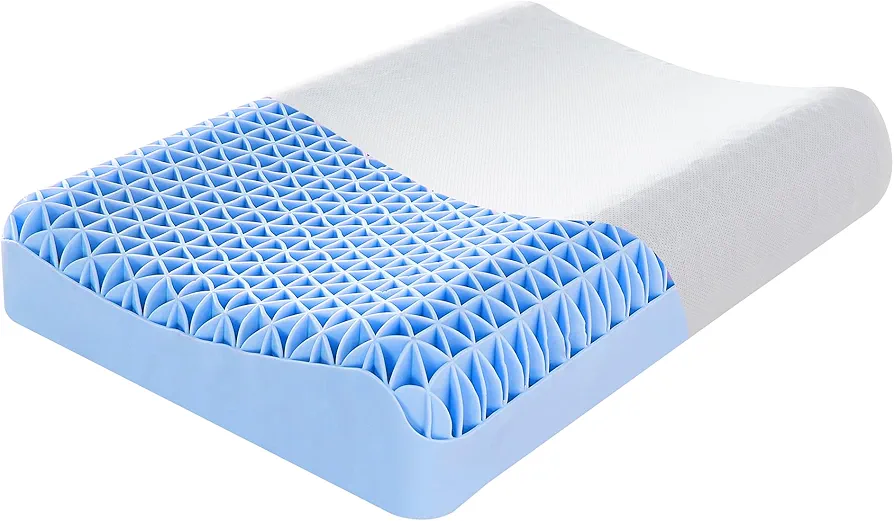 Berklan Pillow 100% Elastic Grid Supportive Pillow for Neck Shoulder Pain Relief Ergonomic Cervical Pillow Specifically Designed for Kids and Women Small