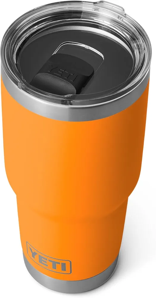 YETI Rambler 30 oz Tumbler, Stainless Steel, Vacuum Insulated with MagSlider Lid, King Crab
