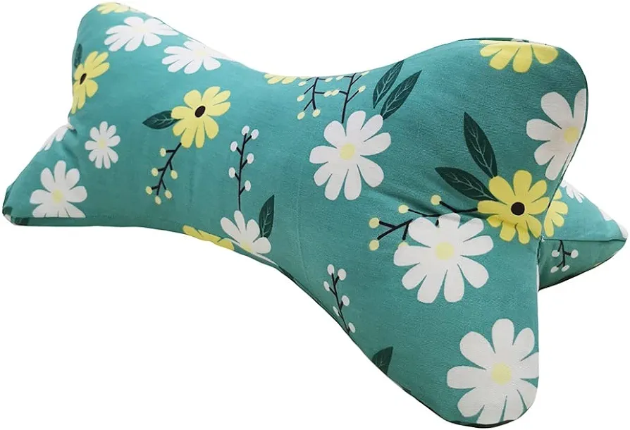 ZHIWEIKJ Bone Neck Pillows Dog Bone Shaped Pillow Cervical Neck Pillow for Camping Sleeping Travel Car Truck Driving Home and Office Rest (Size : C)