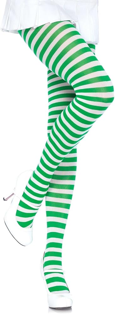 Leg Avenue Women's Nylon Striped Tights