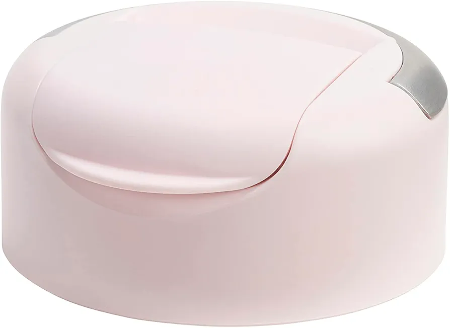 W&P Porter Drink Through Lid for Insulated Water Bottles, Leak-Proof, Carrying Handle, BPA Free, Blush