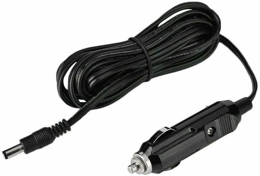 Car DC Power Adapter Compatible with Air Hawk Pro Automatic Cordless Tire Inflator Airhawk Pro Portable Compressor Pump Air Auto Vehicle Power Supply Battery Charger (Car Charger)
