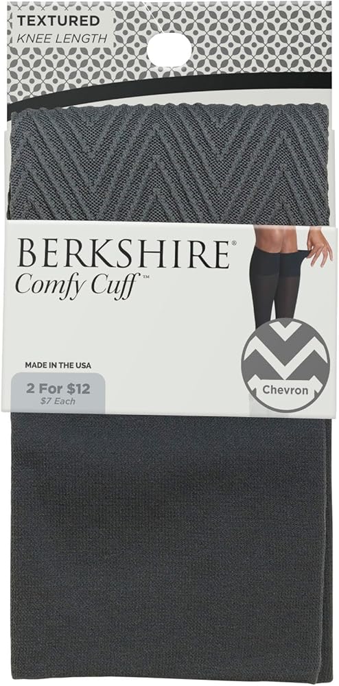 Berkshire Women's Comfy Cuff Chevron Trouser Socks