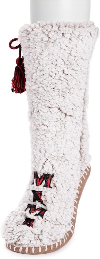 MUK LUKS Women's Family Slipper Socks