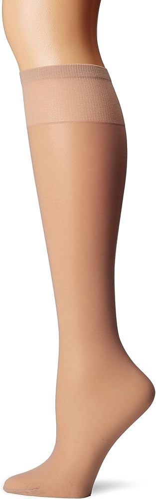 Berkshire Women's Sheer Support Knee High Pantyhose with Sandalfoot