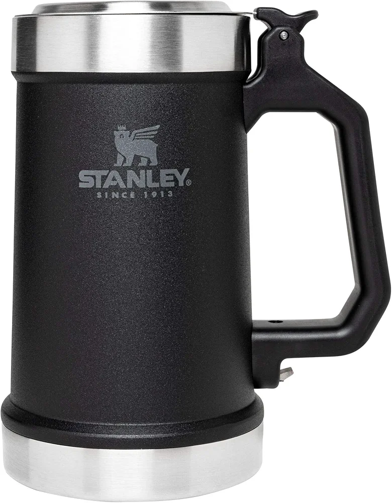 Stanley Classic Beer Stein with Bottle Opener, 24 oz Insulated Beer Party Mug and Tumbler