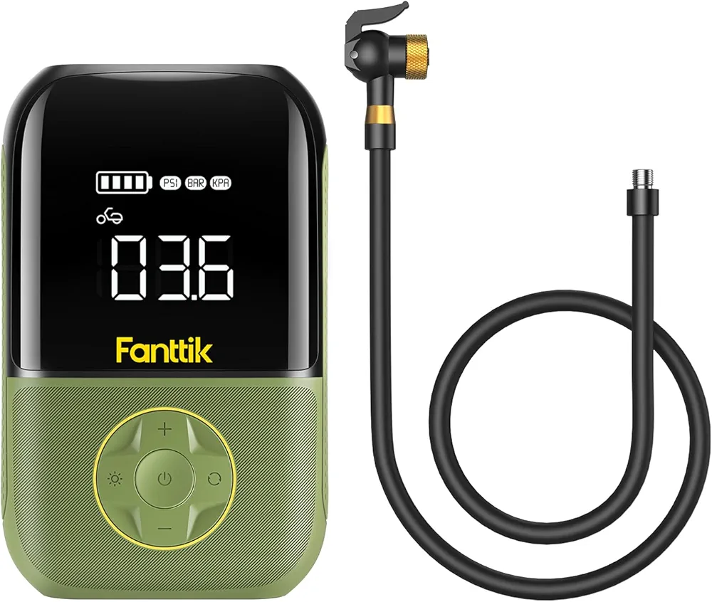 Fanttik Air Pump Hose Adapter and X8 Tire Inflator Portable Air Compressor