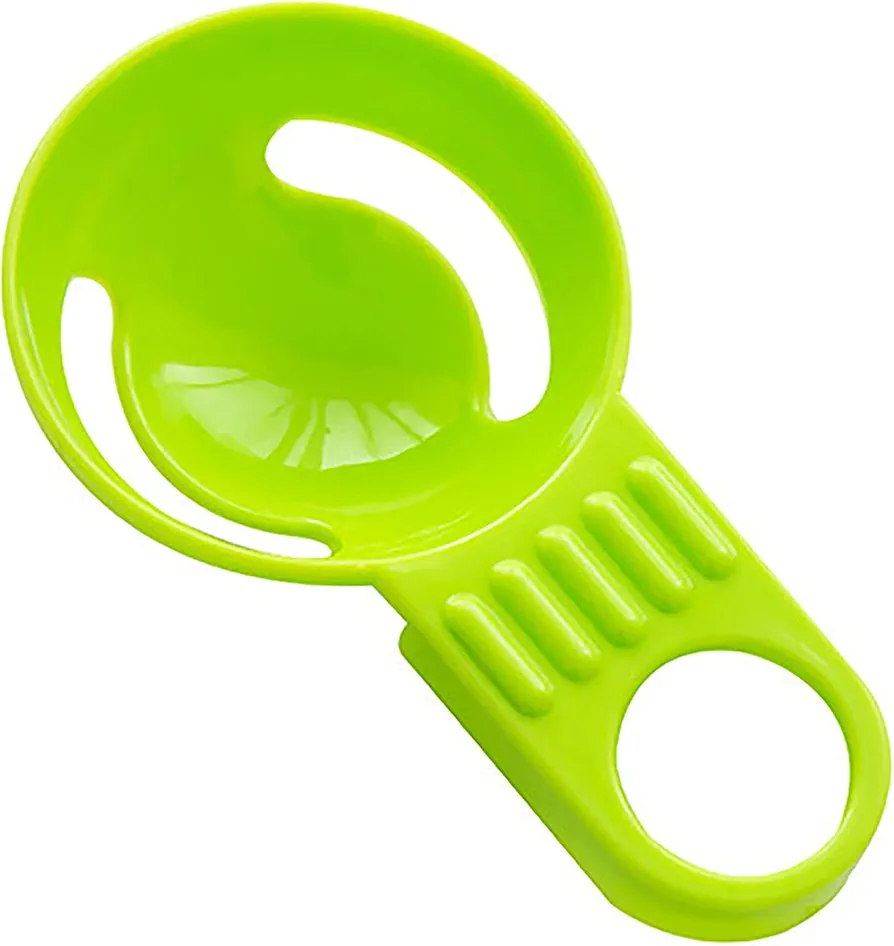 Tincture Bottle Funnel Filter Plastic Separator Kitchen Sifting Sieve Holder Eggs Divider Gadget Funnel Folding Slide Set