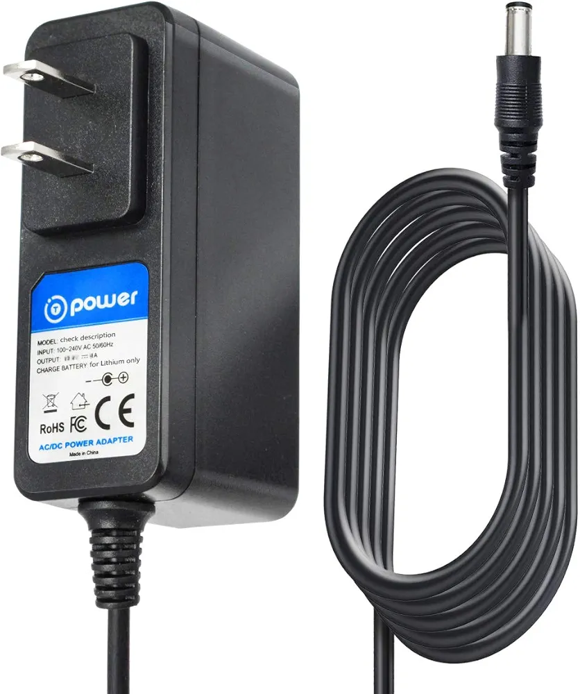 T POWER 25V-26V Charger for Bissell 1625010 CleanView Pet Slim, PowerGlide Pet Slim, PowerEdge Cordless Stick Vacs, Series 2903, 3080, and 2900 Cordless Vac Vacuum Ac Dc Adapter Power Supply