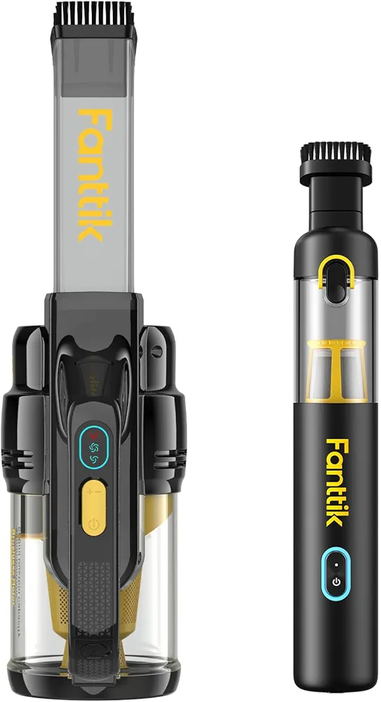 Fanttik Slim V8 Apex Car Vacuum Black Cruise V9 Car Vacuum Cleaner High Power