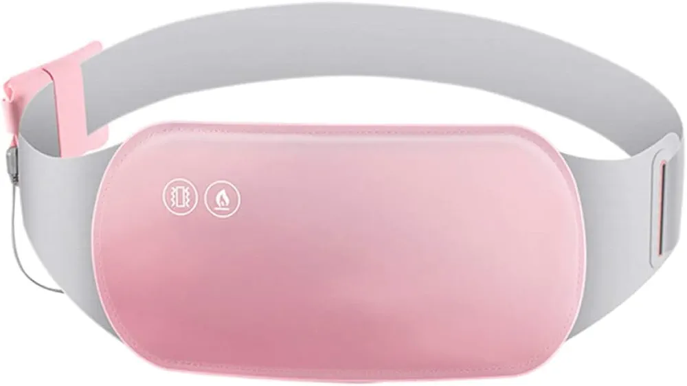 Menstrual Heating Pad Rechargeable Heat Pad Heating Belt Menstrual Cramps Heat Pads for Period Pain Relief Electric Warming Belt for Women Period Pain Relief.