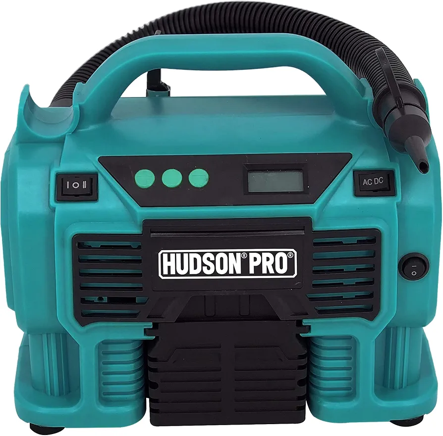 23005 Dual Power Deflator Inflator, Teal