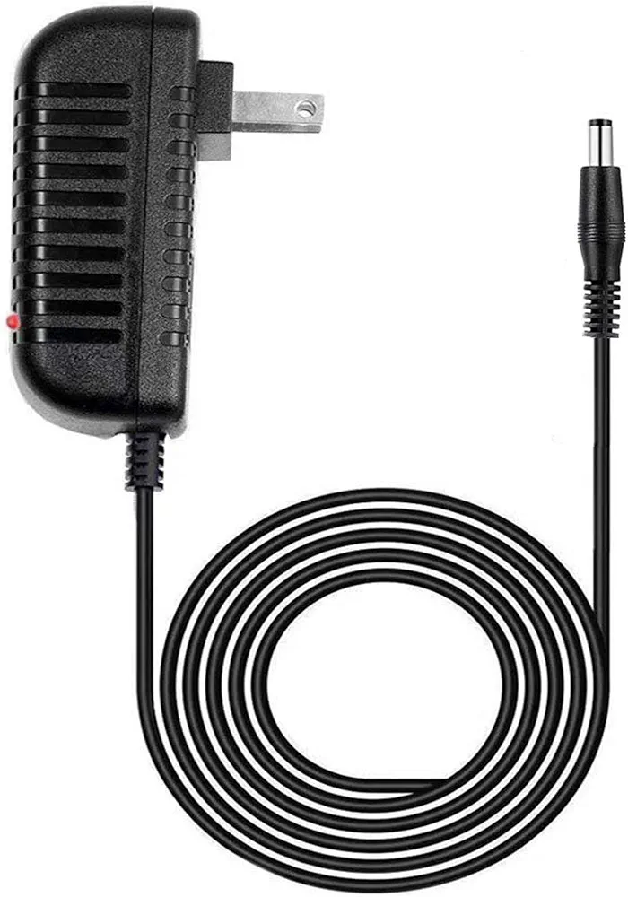 AC/DC Adapter for Air Hawk Pro Portable Automatic Tire Inflator Battery AirHawk DC Power Supply Charger Cord Cable, 5 Feet, with LED Indicator, Compatible Replacement