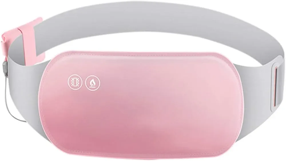 Menstrual Heat Pad, Heating Belt Menstrual Cramps Relief Period Pain Electric Warming Belt for Women