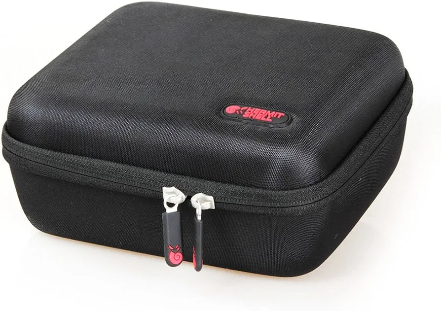 Hermitshell Hard EVA Protective Travel Case Carrying Bag for EPAuto 12V DC Auto Portable Air Compressor Pump w/Digital Tire Inflator 100 PSI Preset Pressure Shut Off Gauge Overheat Control
