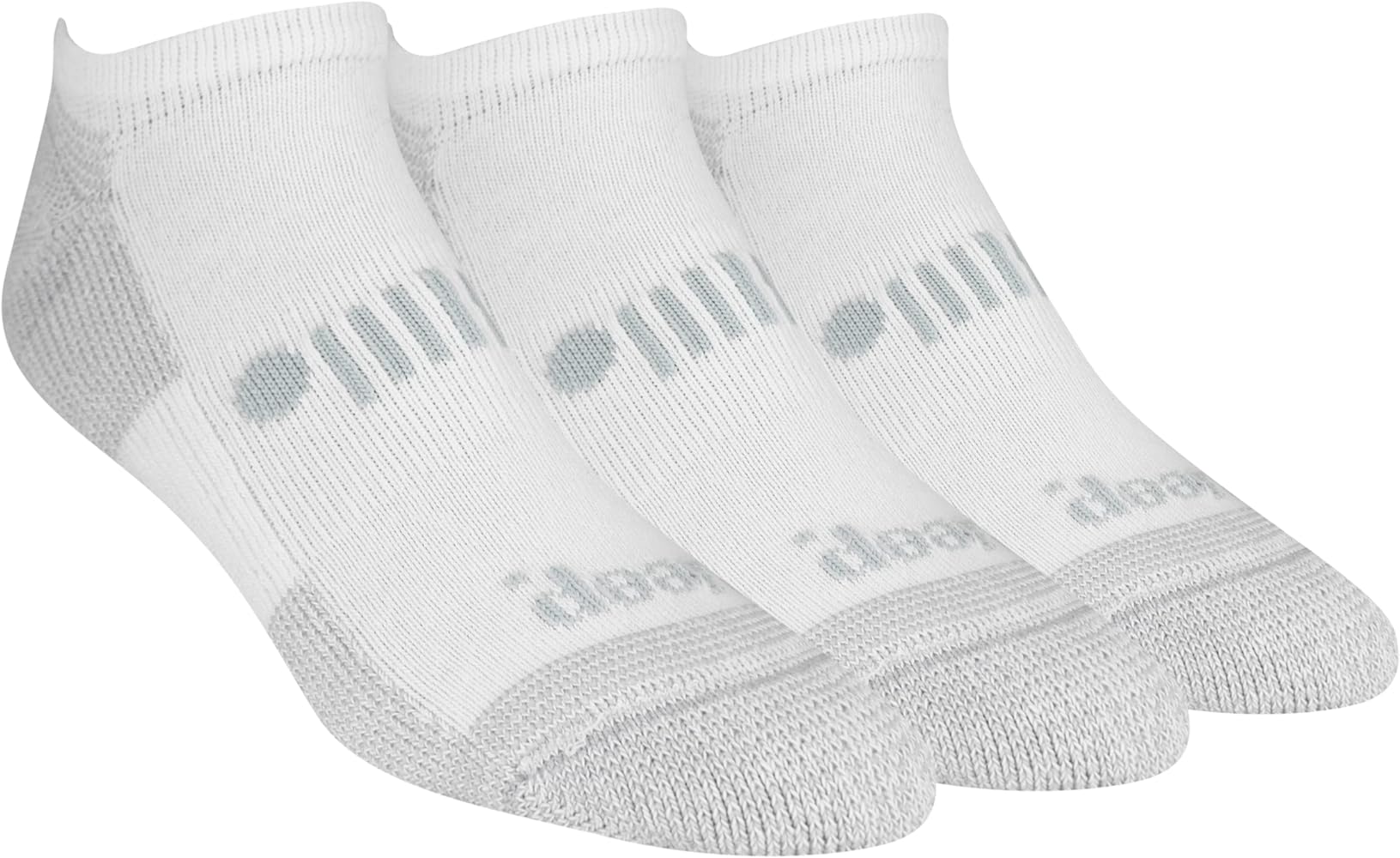 Jeep Women's Classic Cotton No Show Socks-3 Pair Pack-Moisture Wicking and Cushioned Comfort