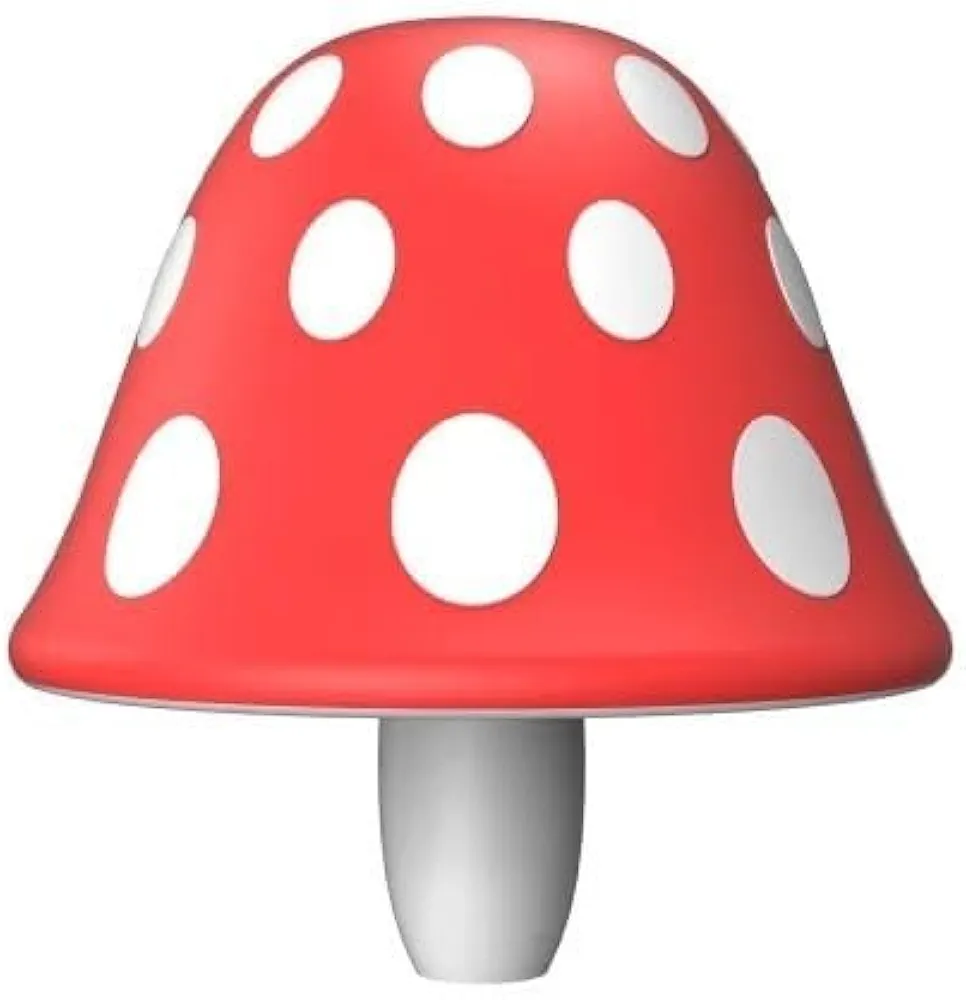 Silicone Mushroom Foldable Funnel,Foldable Small Kitchen Funnel with Wide Mouth for Jars. Bottle Liquid Transfer - Silicone, 100% Food Safe, BPA Free, Dishwasher Safe, Red