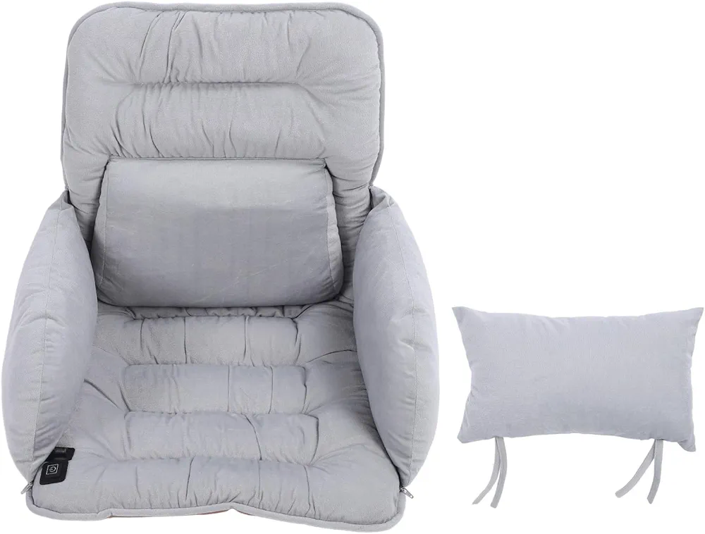 Heating Chair Pad, Graphene Heated Seat Cushion, 24-36W 3 Levels Heating Up to 65°C 3 Second Quick Heating Seat Pad Washable