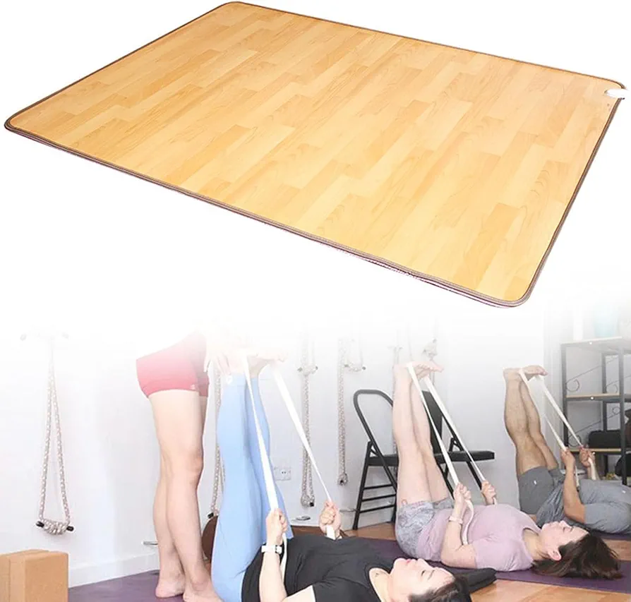Graphene Floor Heating Pad Compact Electric Floor Mat Lightweight Graphene Electric Heating Carpet Fast Heated Foot Warming (100x200cm)