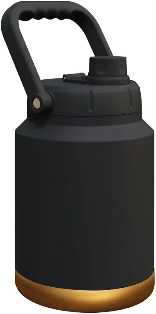 Asobu Mighty Stainless Steel Double Walled Insulated Outdoor Water Jug 68 Ounces - Half Gallon (Copper)