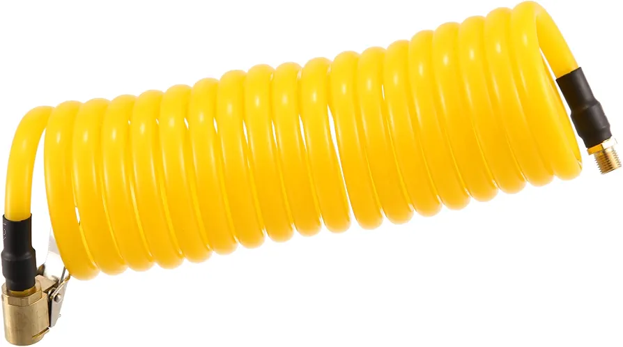 X AUTOHAUX 300cm 118.11" Flexible Tire Valve Stem Extension Inflator Hose with Locking Air Chuck Universal Fit for Car Motorbike Bike