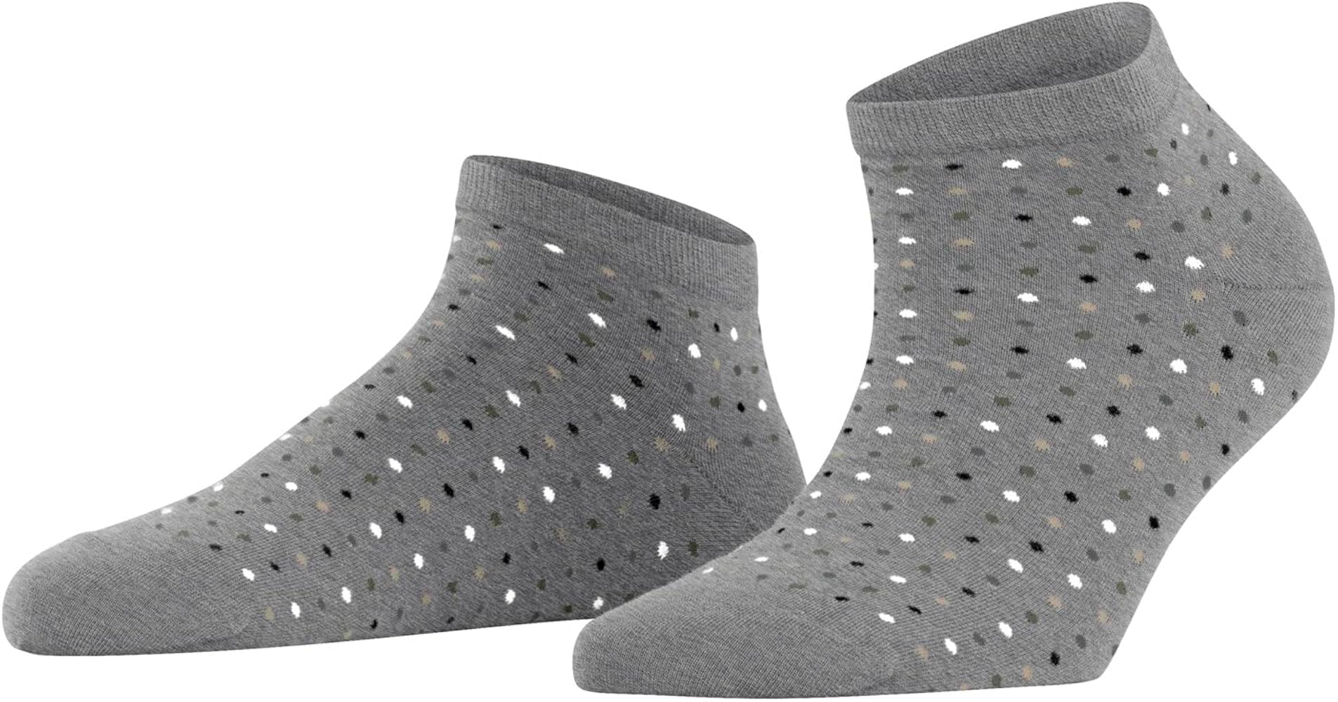 FALKE Women's Multispot Polka Dot Sneaker Socks, 1 Pair