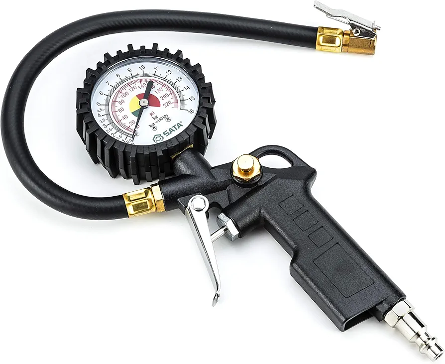SATA Tire inflator with Pressure Gauge - ST98100U