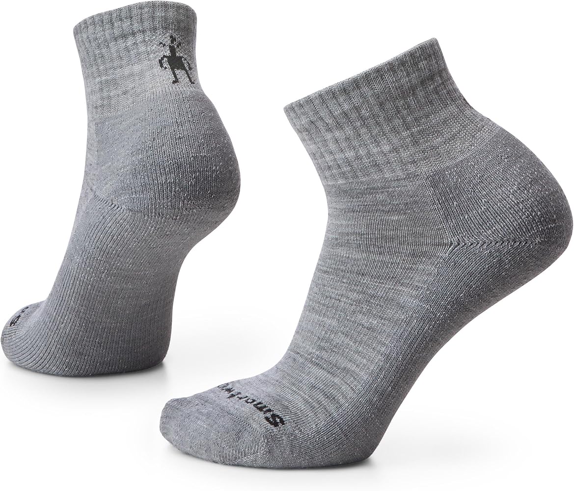 Smartwool Everyday Light Cushion Merino Wool Solid Rib Ankle Socks for Men and Women