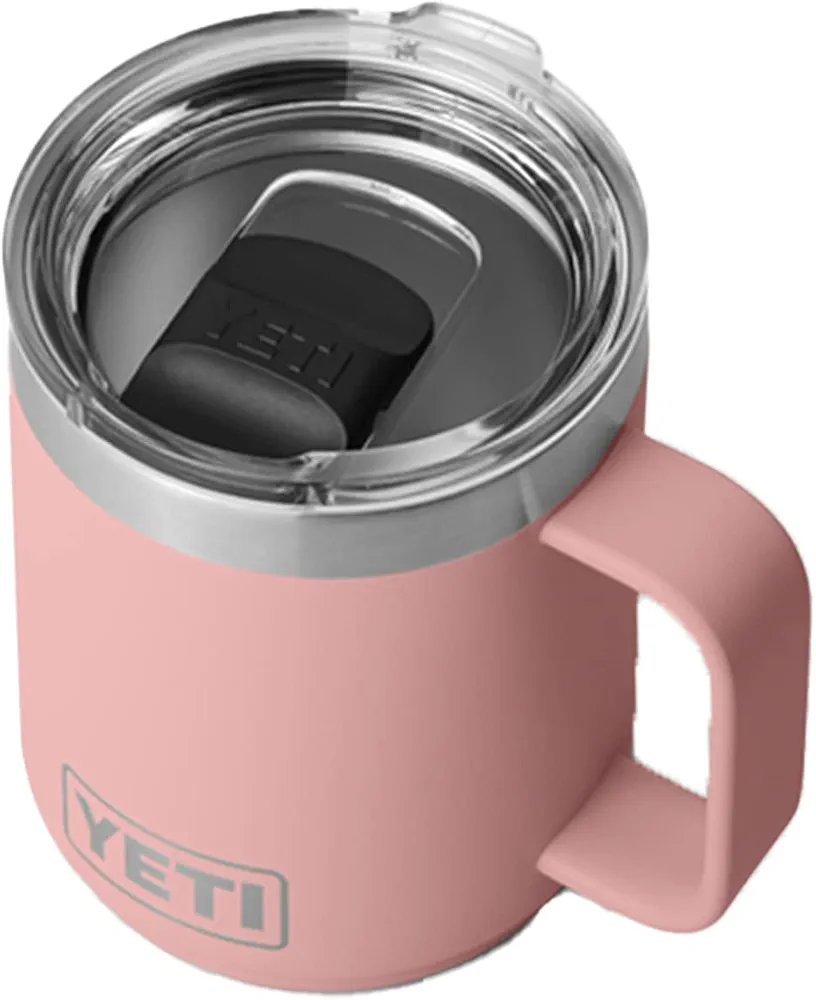 YETI Rambler 10 oz Stackable Mug, Vacuum Insulated, Stainless Steel with MagSlider Lid