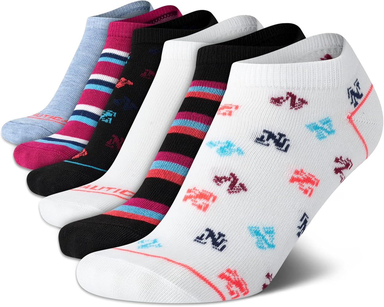 Nautica Women's Socks - Lightweight Athletic Low Cut Socks (6 Pack)