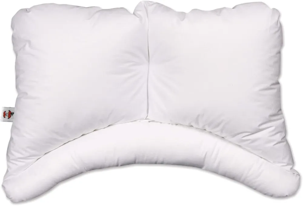 Core Products Cervalign, Firm Cervical Support Pillow, 5" Soft Sides, Firm Neck Support Roll