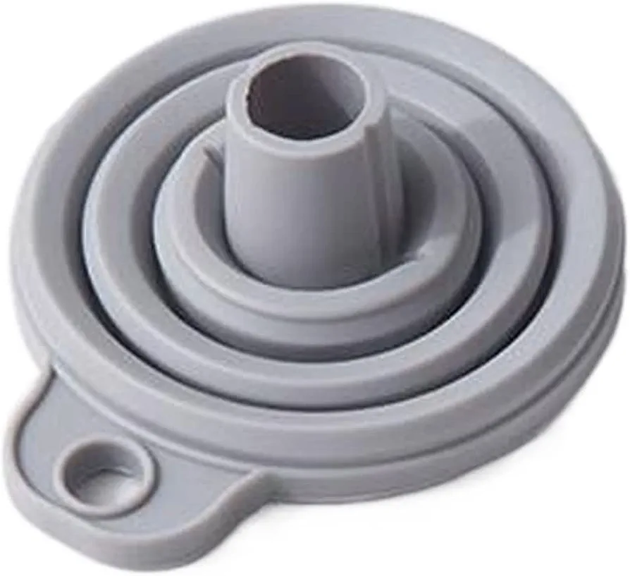Funnel, Silicone Collapsible Foldable Funnel Household Kitchen Cooking Tools Portable Wine Mini Portable Oil Pot Funnel