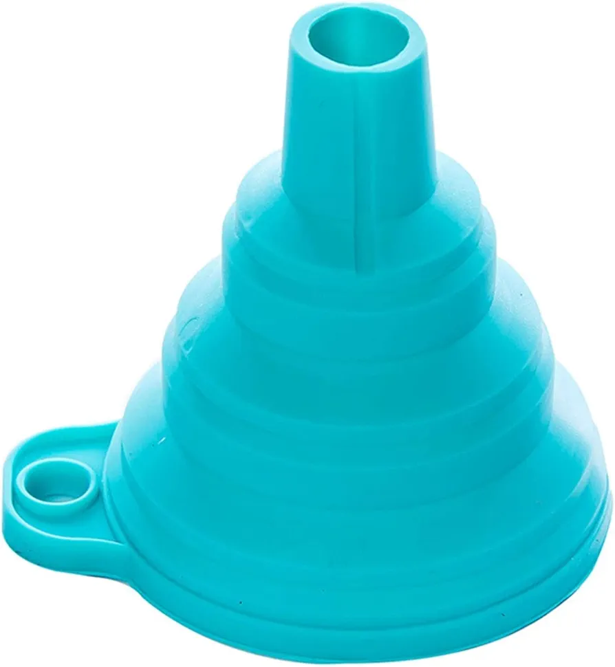 Funnel, Silicone Foldable Funnel Mini Portable Telescopic Collapsible Funnel Liquid Dispenser Kitchen Gadget Tools Accessories Funnel