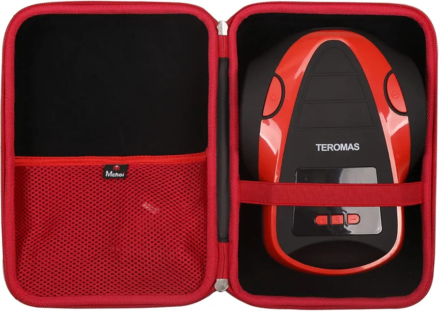 Mchoi Hard Carrying Case Suitable for TEROMAS Tire Inflator Air Compressor, Portable DC/AC Air Pump for Car Tires, Waterproof Shockproof Air Compressor Travel Protective Case, Case Only